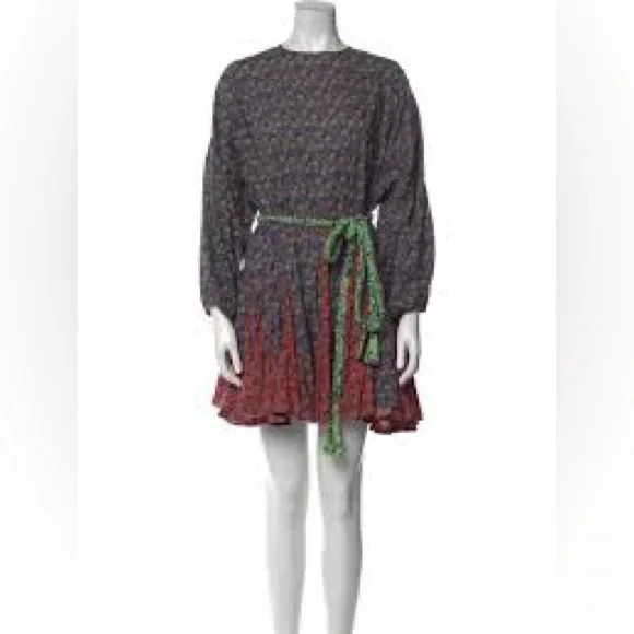 Rhode Ella Tie Waist Mini Dress